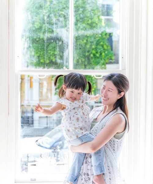 In-home family photo London
